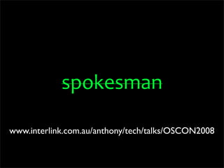 OSCON 2008: Porting to Python 3.0