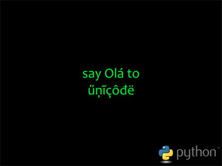 OSCON 2008: Porting to Python 3.0