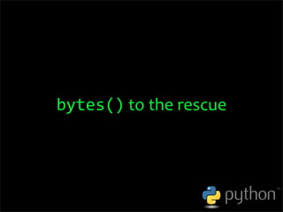 OSCON 2008: Porting to Python 3.0