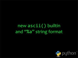 OSCON 2008: Porting to Python 3.0