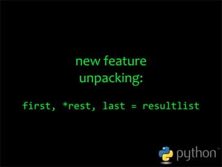 OSCON 2008: Porting to Python 3.0