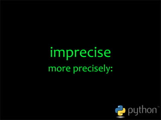 OSCON 2008: Porting to Python 3.0
