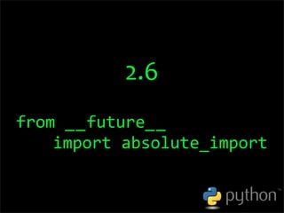 OSCON 2008: Porting to Python 3.0