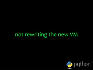 OSCON 2008: Porting to Python 3.0