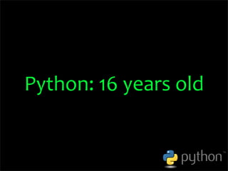 OSCON 2008: Porting to Python 3.0