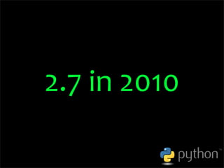 OSCON 2008: Porting to Python 3.0