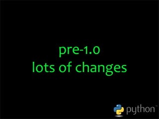 OSCON 2008: Porting to Python 3.0