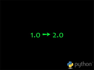OSCON 2008: Porting to Python 3.0