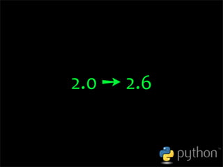 OSCON 2008: Porting to Python 3.0