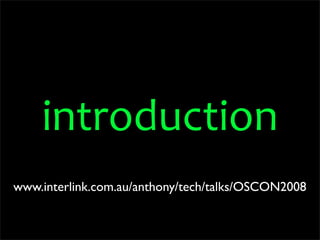 OSCON 2008: Porting to Python 3.0