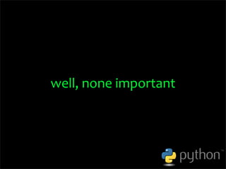 OSCON 2008: Porting to Python 3.0