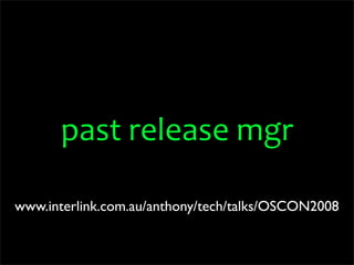 OSCON 2008: Porting to Python 3.0