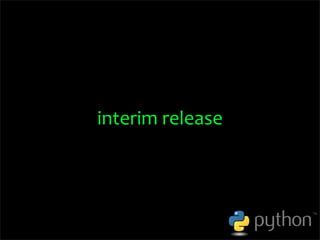 OSCON 2008: Porting to Python 3.0
