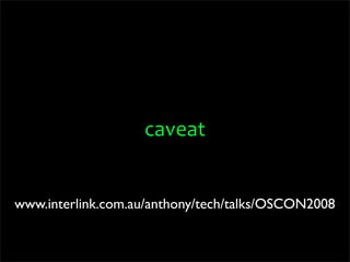 OSCON 2008: Porting to Python 3.0