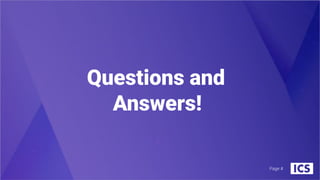 Questions and
Answers!
Page #
 