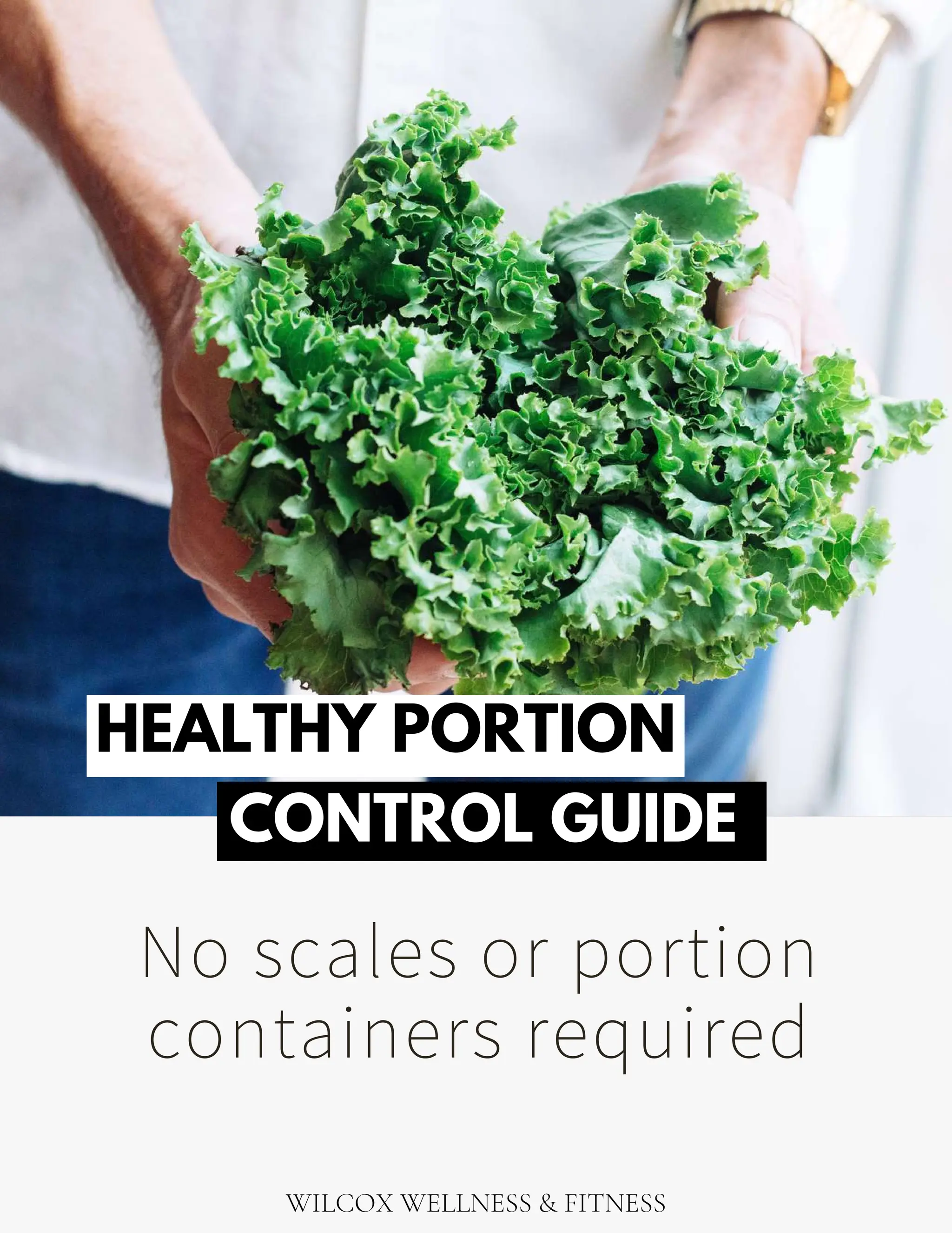 PORTION CONTROL GUIDE | PDF | Vegetarian Diets | Food & Drink