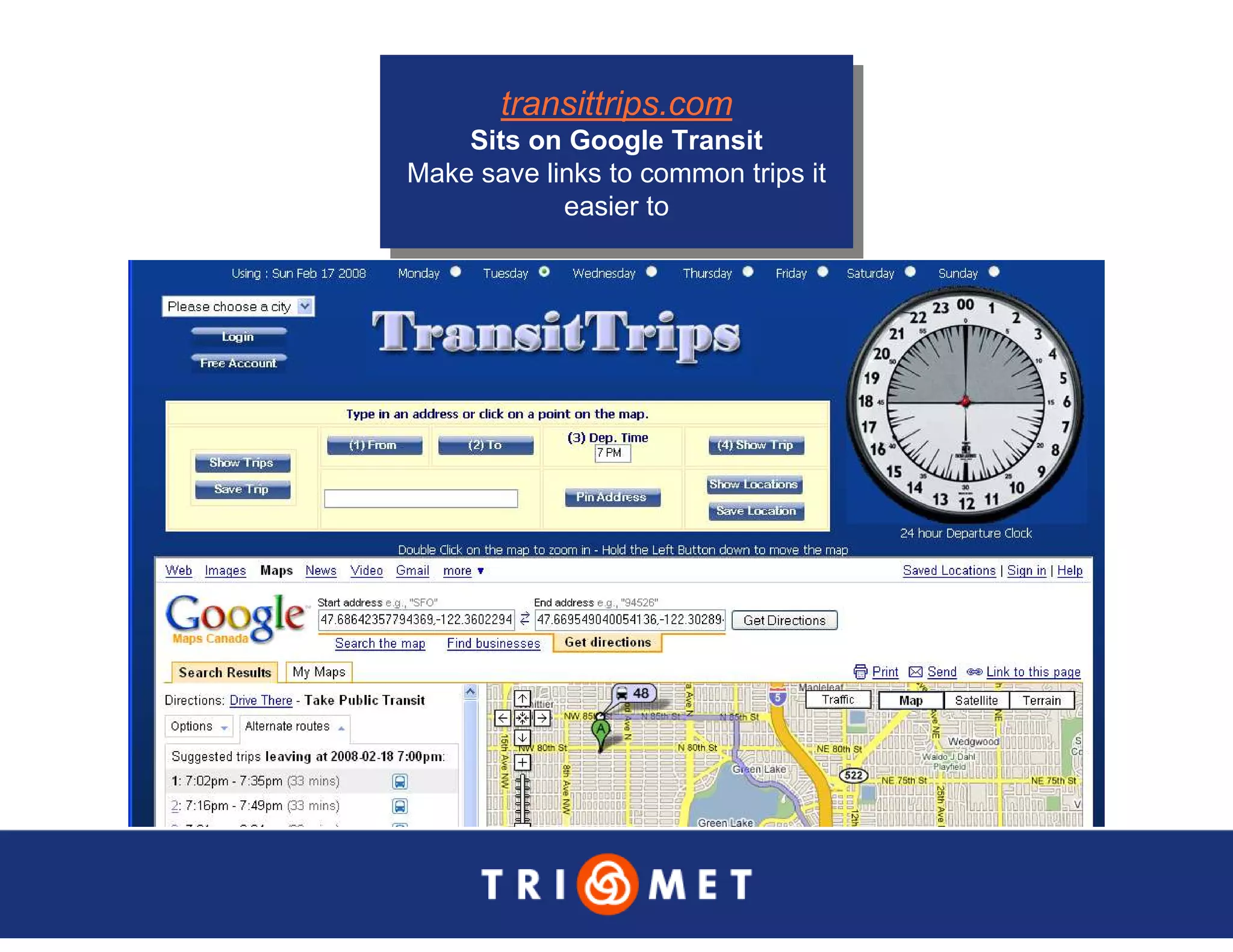 Portland TriMet Presentation On Data Sharing (Updated Version)