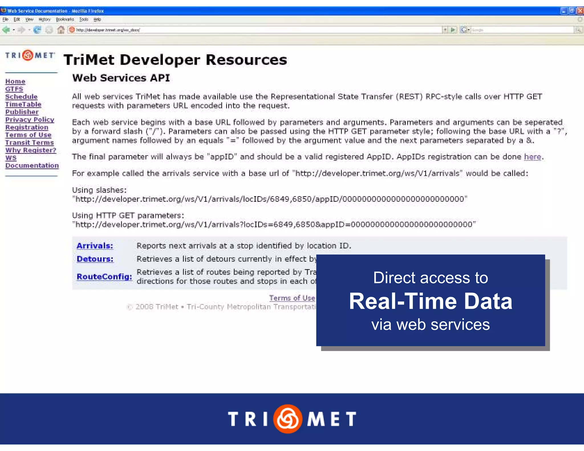 Portland TriMet Presentation On Data Sharing (Updated Version)