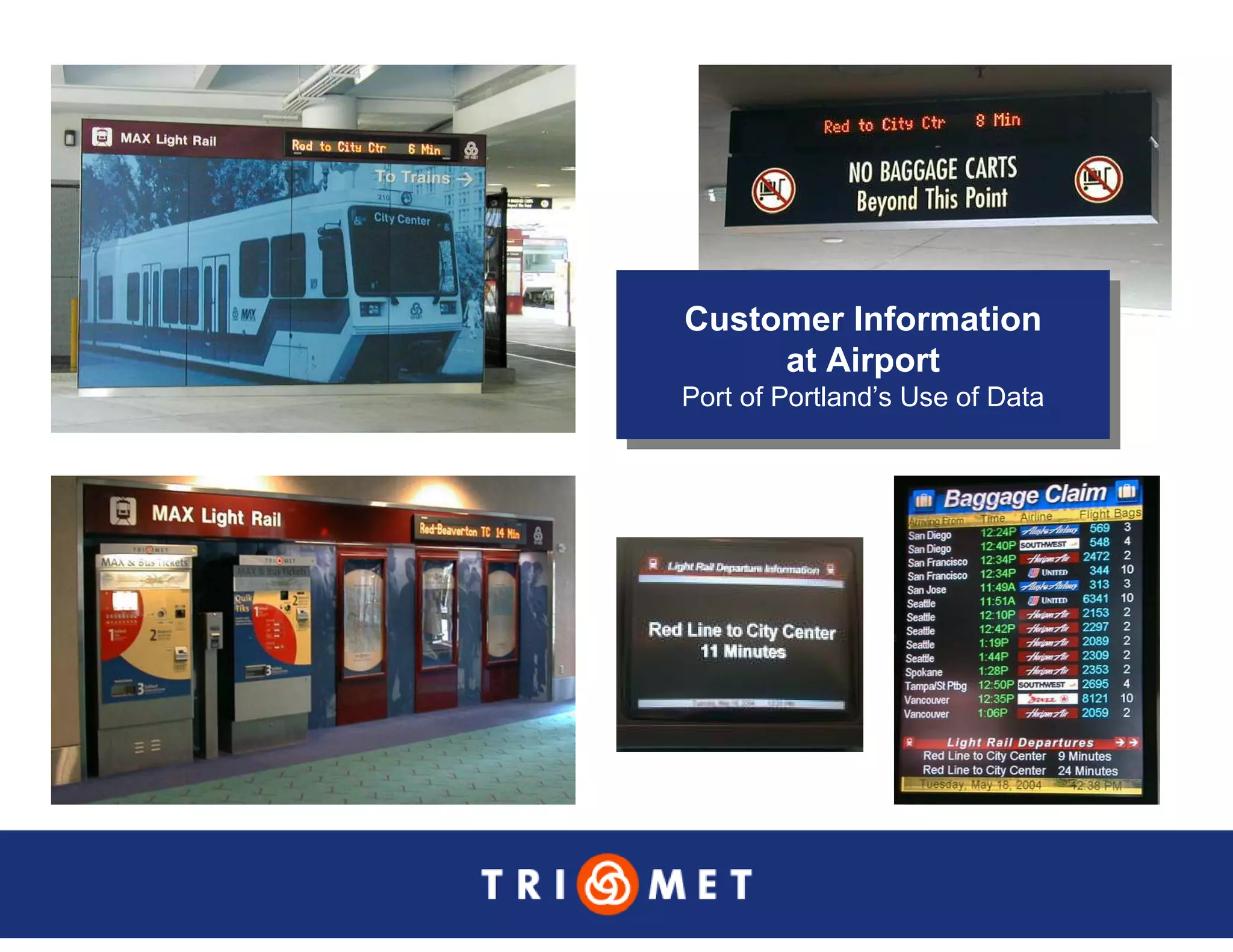 Portland TriMet Presentation On Data Sharing (Updated Version)