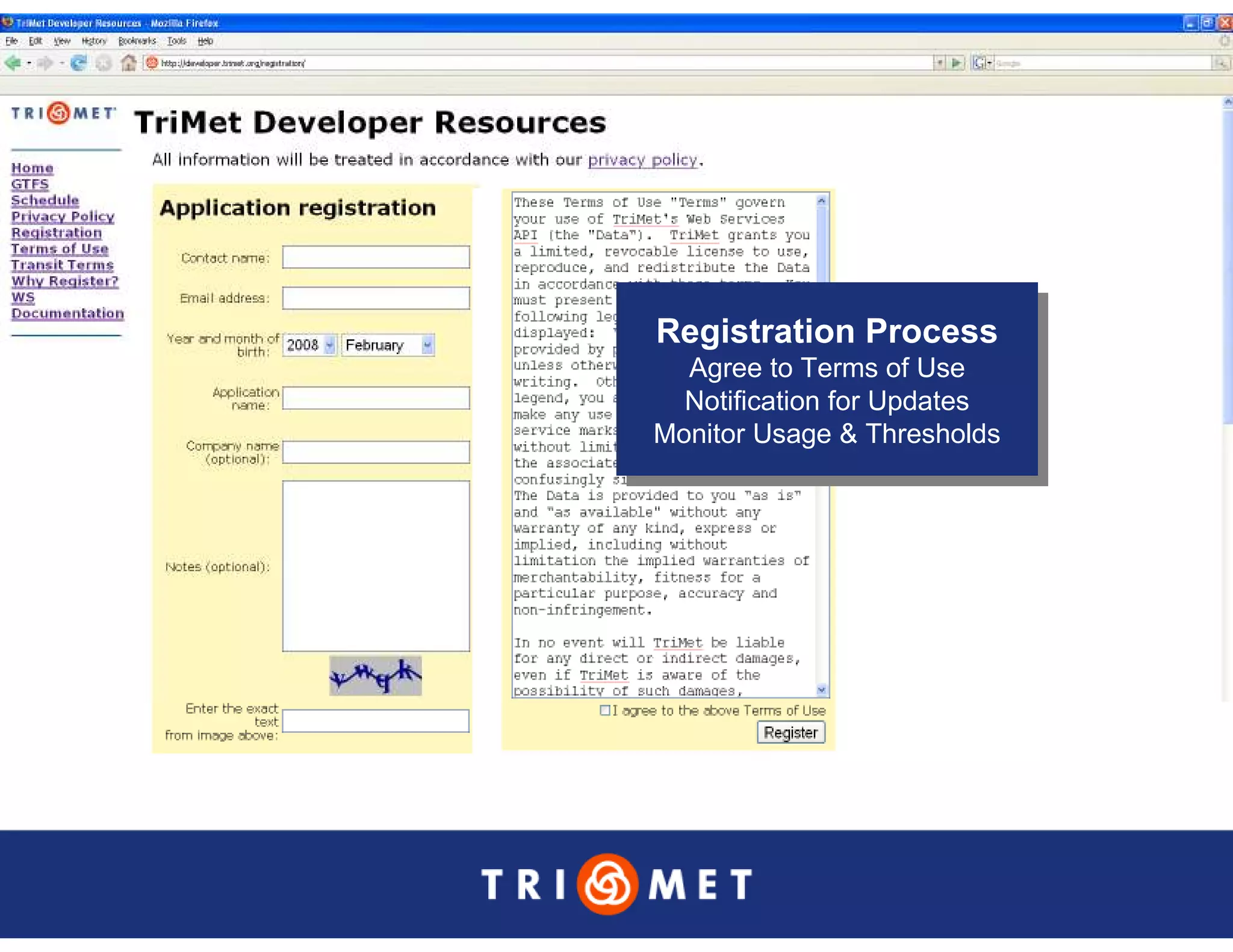 Portland TriMet Presentation On Data Sharing (Updated Version)
