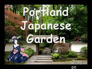 Portland Japanese Garden Oregon 