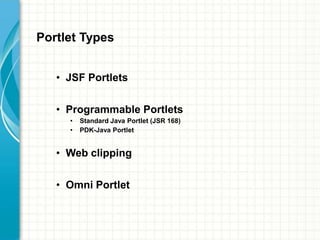 Portletts Webcenter Portlal training... | PPTX
