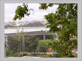 As Pontes de D. Maria e de S. João 