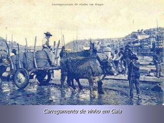 Carregamento de vinho em Gaia
 