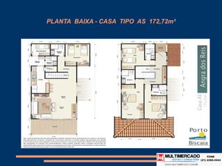 PLANTA BAIXA - CASA TIPO AS 172,72m²
 