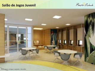 Salão de Jogos Juvenil




Áreas comuns entregues equipadas e decoradas
 