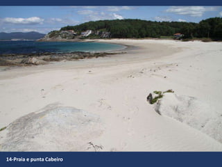 14-Praia e punta Cabeiro
 