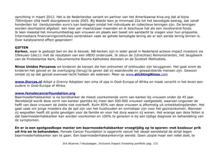 Belgium’s Incofin. CGAP received applications from more than one-third of the 90 MIVs that together manage more
than US$7 billion, a vital pool of financing that supports microfinance institutions around the world. CGAP is de
Consultative Group to Assist the Poor is a global partnership of 34 leading organizations that seek to advance financial
inclusion
Metrics & Transparantie: Jaarverslagen en cijfers: Oikocredit/publicaties
Oikocredit gebruikt IRIS Impact metrics voor impact due diligence en rating.
Impact awareness & ambitie:
Oikocredit begrijpt het helemaal :)
Door de focus op ontwikkelingslanden
werkt Oikocredit aan vrijwel alle
Sustainable Development Goals. Zie
figuur.
Let op: Oikocredit bereikt 46 miljoen
mensen, maar 2 miljard mensen
hebben geen toegang tot financiering.
Who Benefits?
Op product niveau: investeerders,
inclusive impact investing global leader
& de investees.
Op wereld niveau: 46 miljoen
investees, dependants en de
intermediaire finance institutions.
Impact Levels: basisbehoefte
inkomen & werk, landbouw & voeding
ontwikkelinglanden, etc.
NB Oikocredit scoort het hoogst op de
Impact Bijsluiter: niveau 6.
Rendement wordt opgeofferd voor
impact, het keert vast 1,55% uit aan
Drs Alcanne J Houtzaager, Inclusive Impact Investing portfolio pag. 131
 