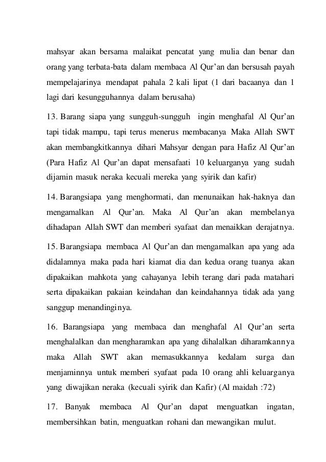 Portofolio Pendidikan Agama Islam