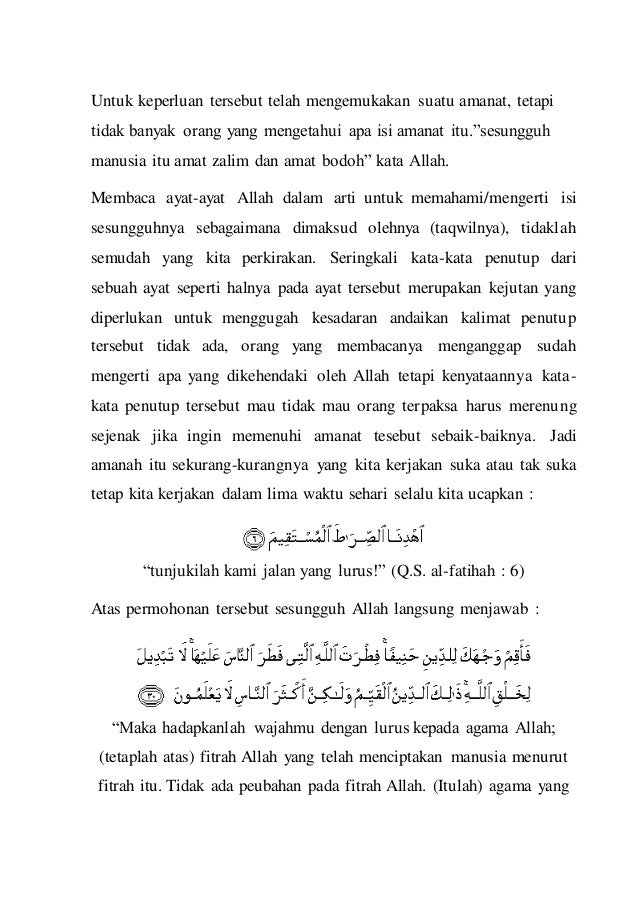 Portofolio Pendidikan Agama Islam