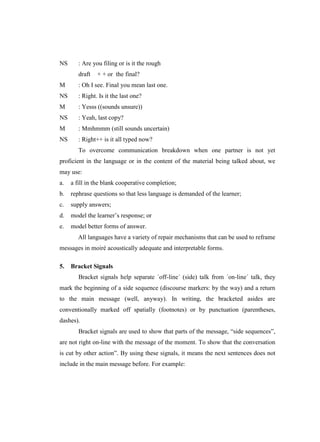 Discourse Analysis Transcript Discourse Analysis | DOCX