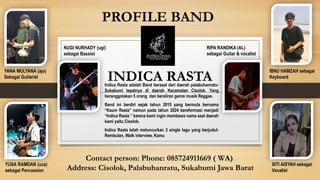 PORTOFOLIO Indica Rasta lagu dan musikss | PPTX