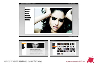 GENEVIEVE KRIEFF I GRAPHISTE CREATIF FREELANCE   www.genevievekrieff.com
 