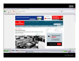 © 2012 IBM Corporation
 