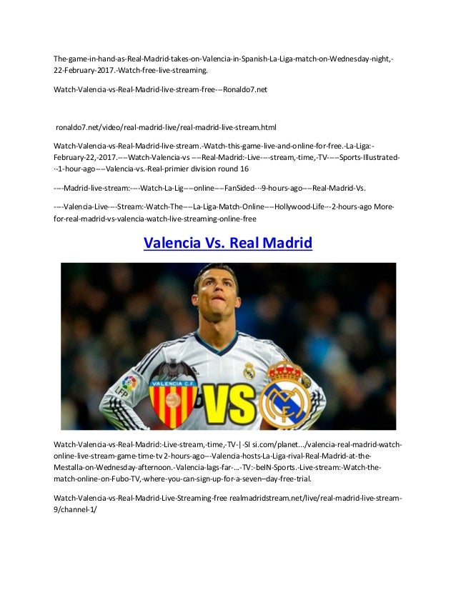 valencia juventus live stream