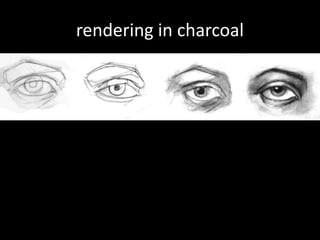 rendering in charcoal