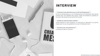 #PortraitDeStartuper par Sébastien Bourguignon
INTERVIEW
 Comment vous décririez-vous en tant qu'entrepreneur ?
En tant q...