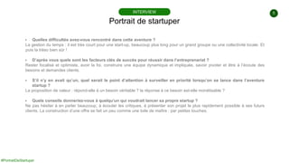 #PortraitDeStartuper #100 - Groupeer Technologies - Sébastien Tremey