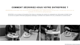 #PortraitDeStartuper par Sébastien Bourguignon
COMMENT DÉCRIRIEZ -VOUS VOTRE ENTREPRISE ?
NEXAFRIKA, est une startup de l’...