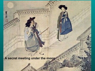 A secret meeting under the moon 