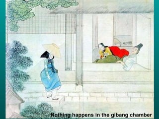 Nothing happens in the gibang chamber 