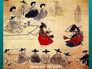 Dance with two knives 