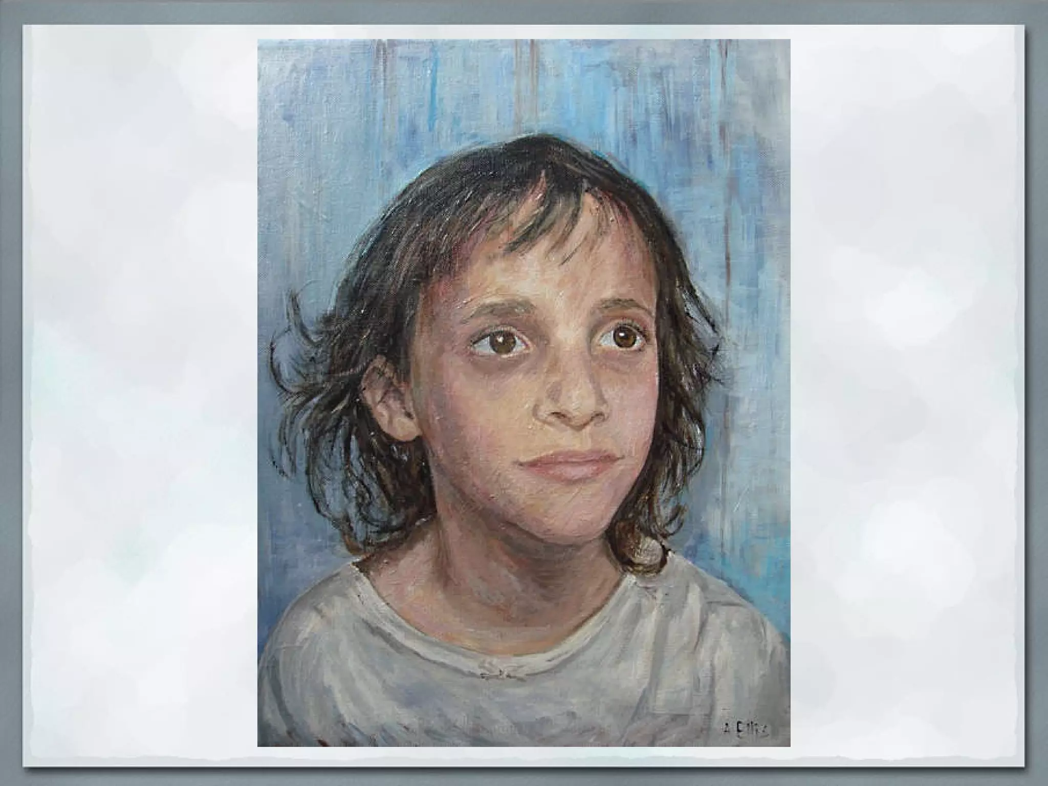 Portrait Painter Ali Ellis Childrens Portraits | PPT