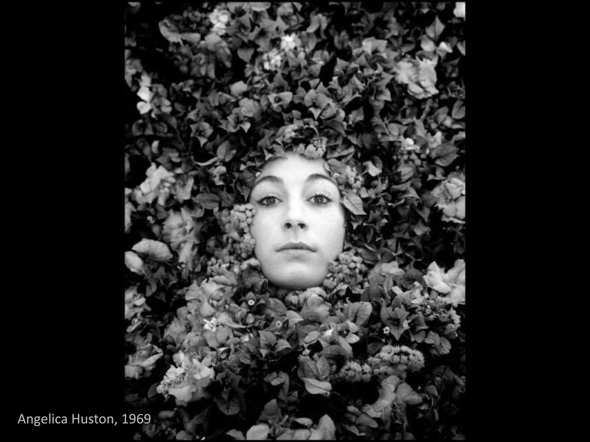 Angelica Huston, 1969
 