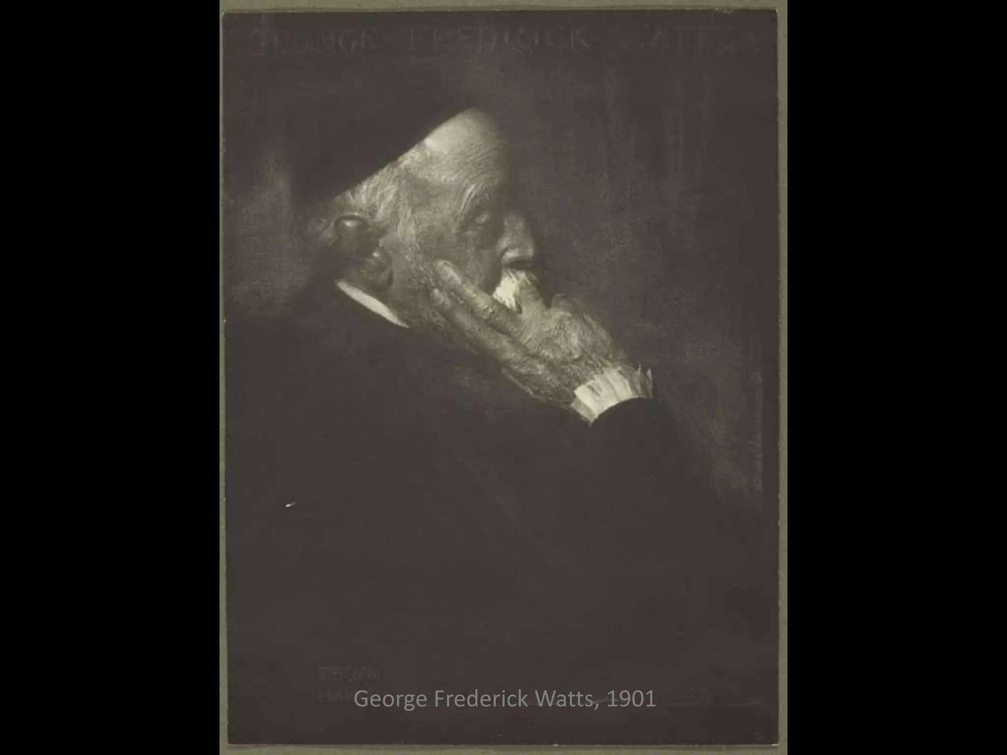 George Frederick Watts, 1901
 