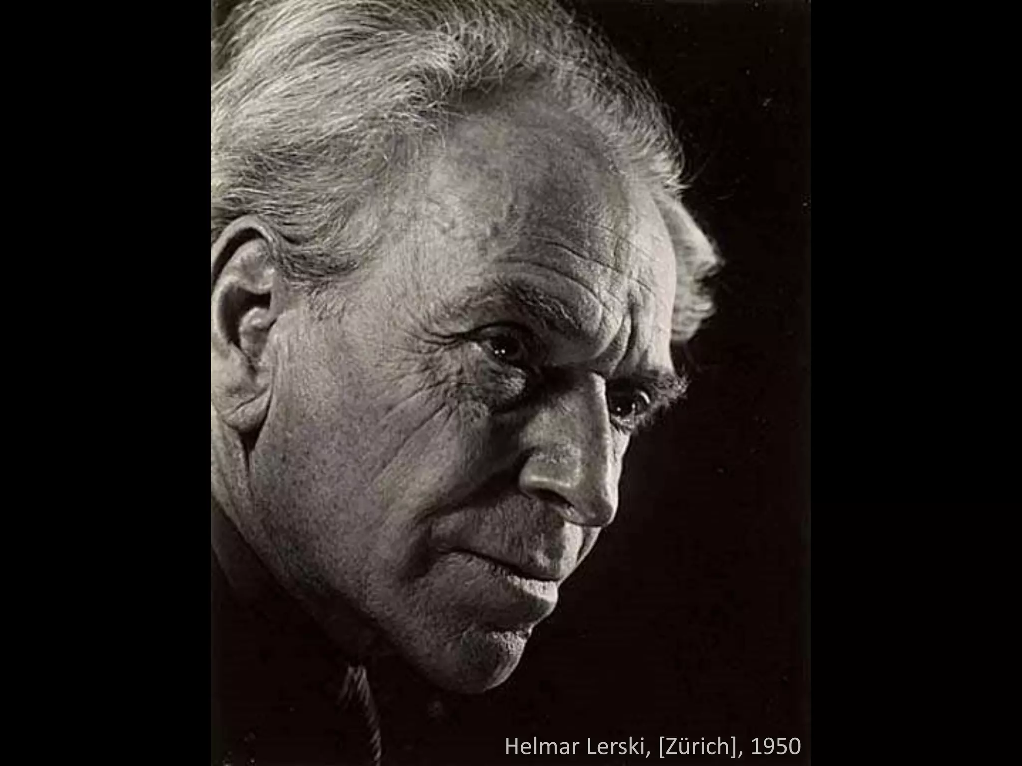 Helmar Lerski, [Zürich], 1950
 